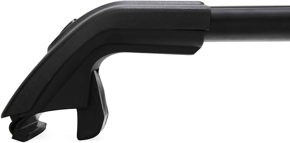 Black Cross Bars Roof Rack Side Rails I963