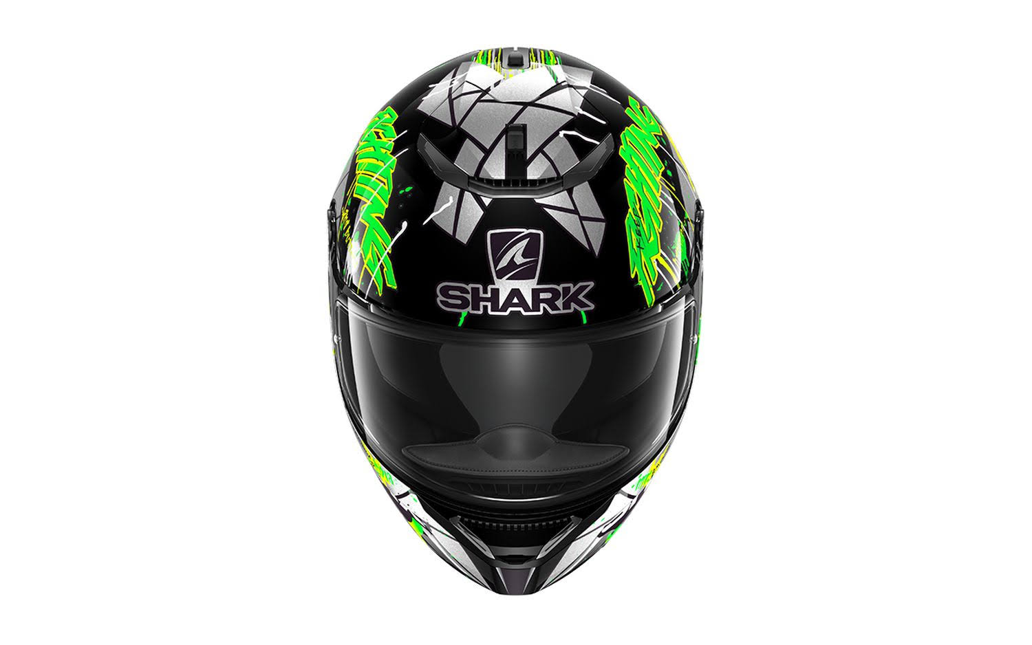 Black/Green Integral Helmet S991922