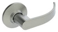 Polished Brass Lever Round Rose Passage Set F62557