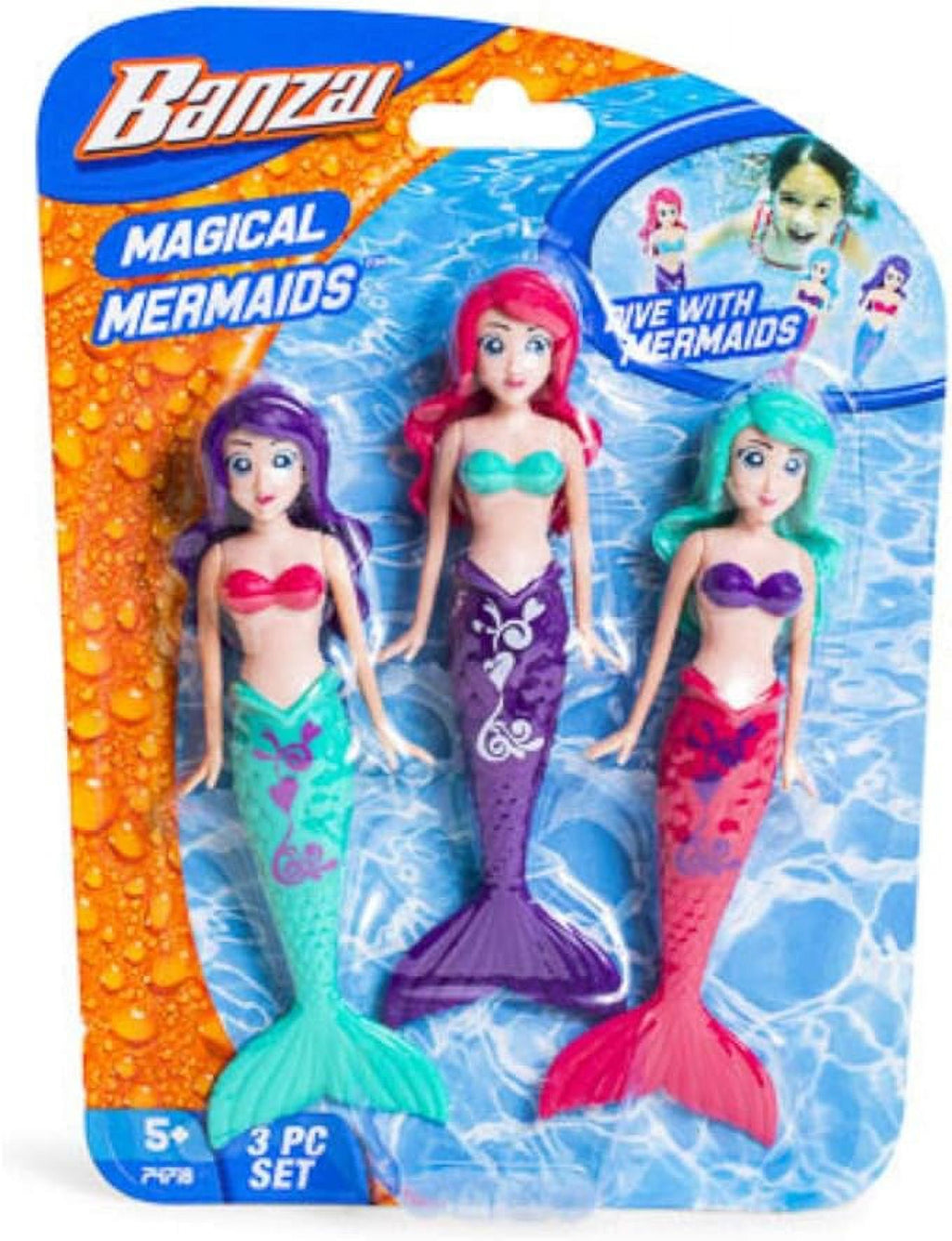 3 Piece Magical Mermaid Dolls Y5658