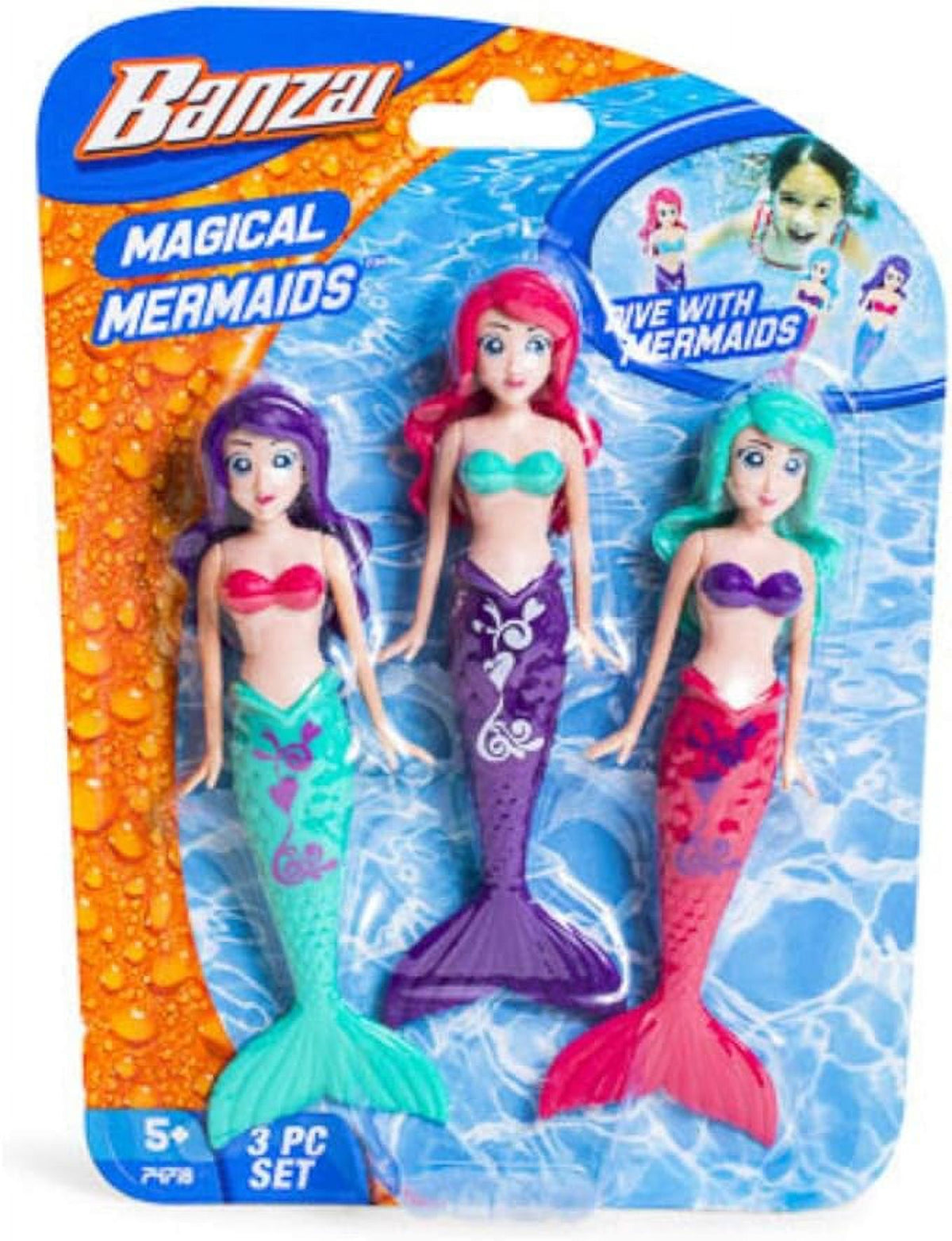 3 Piece Magical Mermaid Dolls Y5658