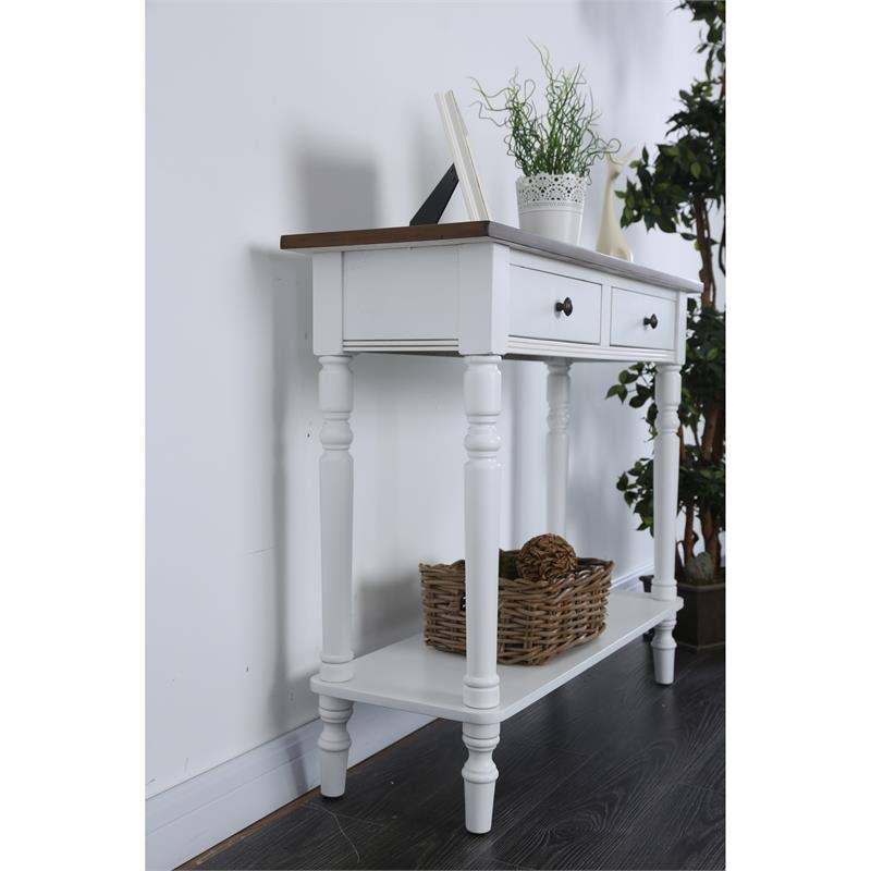 White Wood Writing Desk D1503