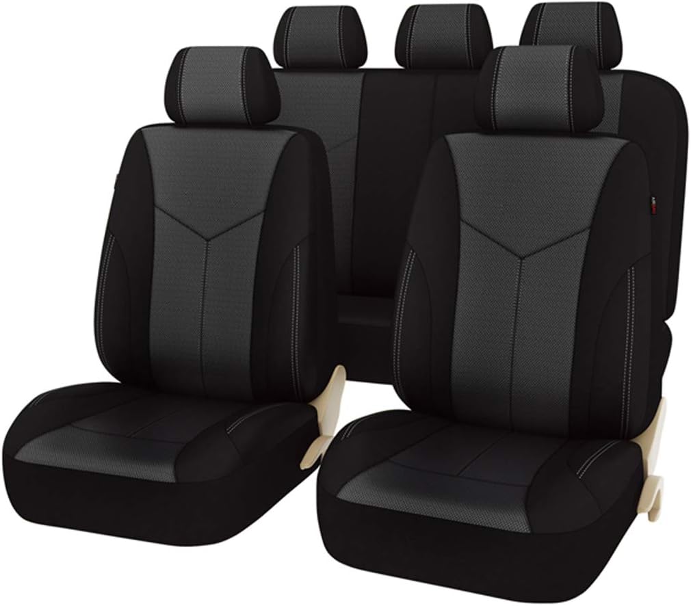 2 Pc PU Leather Car Seat Covers N517009