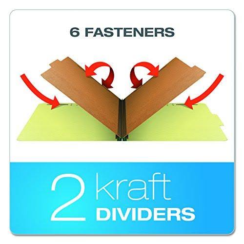 Legal Light Blue Classification Folders 10/Box P83669