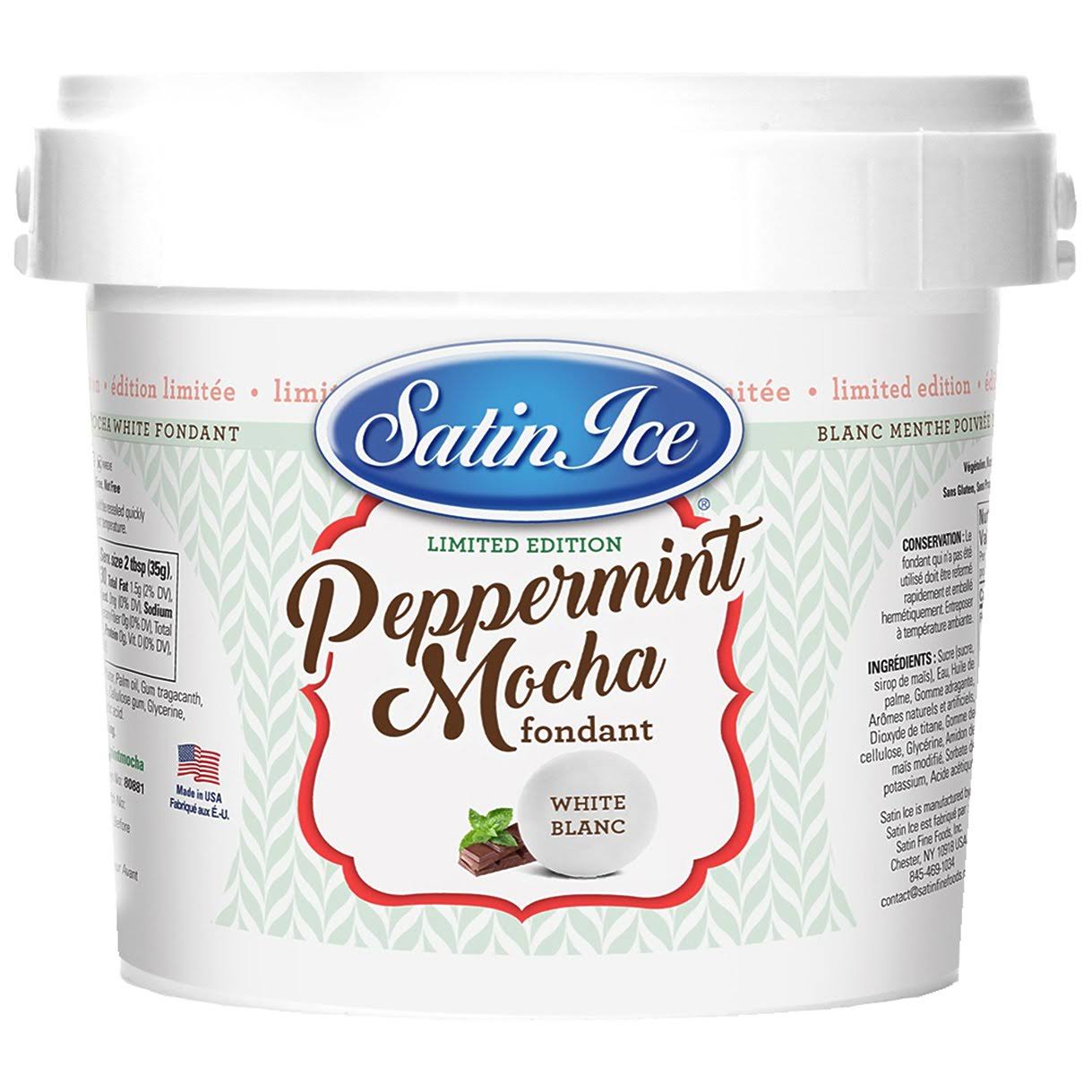 Satin Ice Fondant 5Lb Peppermint Mocha Z681