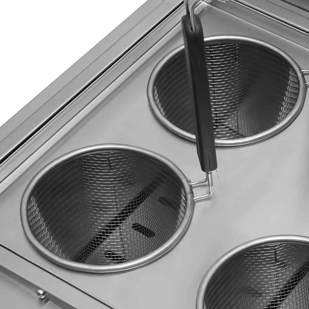 6 Holes Commercial Propane Gas Pasta Cooker J1646