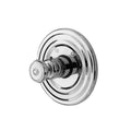 Gloss Black Thermostatic Trim Plate with Handle R72105