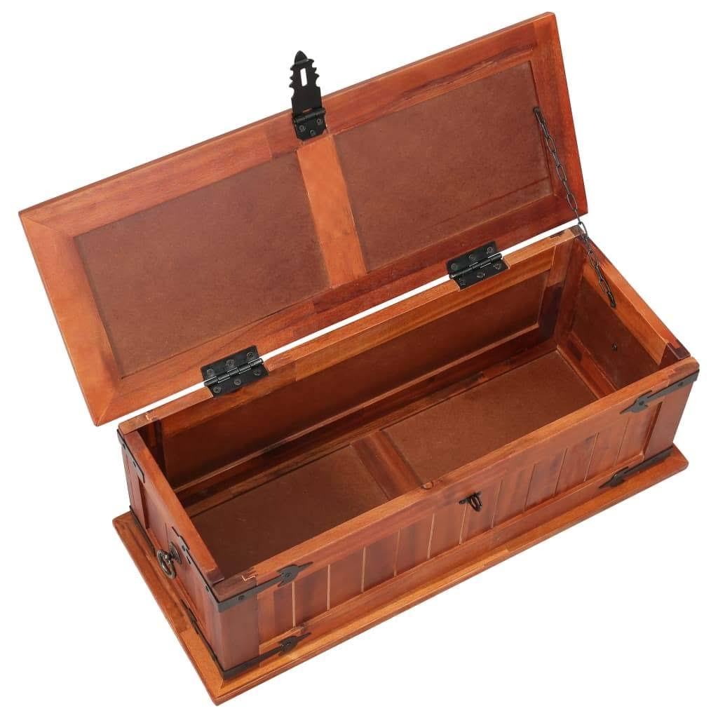 Solid Acacia Wood Storage Chest R24182