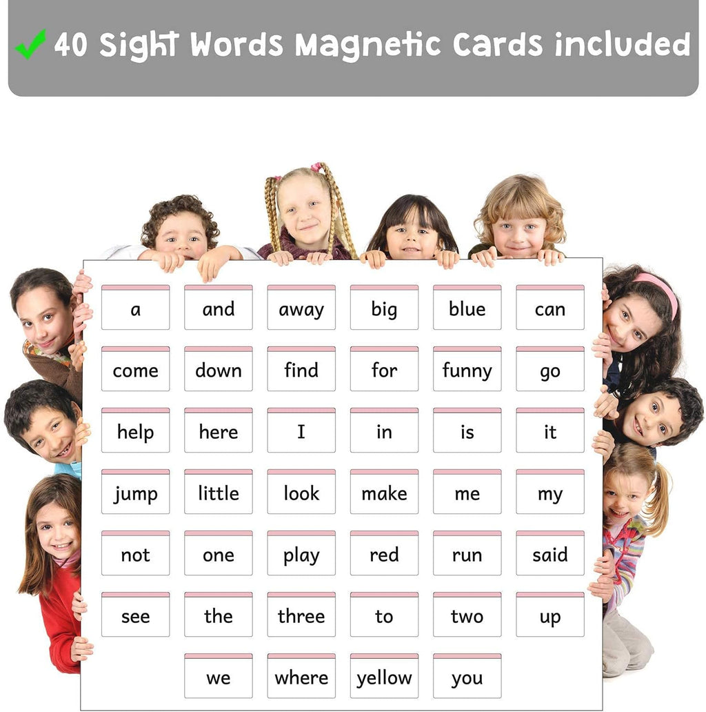 40 Large Dolch Magnetic Flash Cards C98532