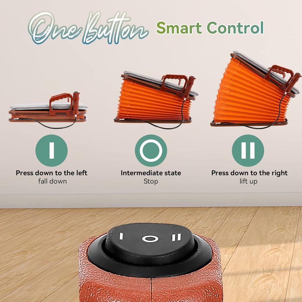Portable seat lift with Button Control P599080