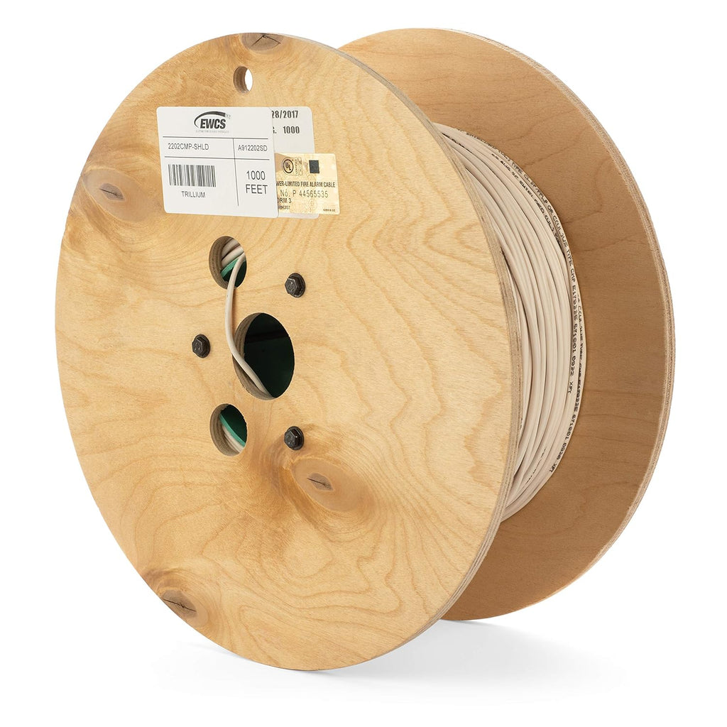 22 AWG 2/C Shielded Sound & Security Cable - 1000 Feet R3994