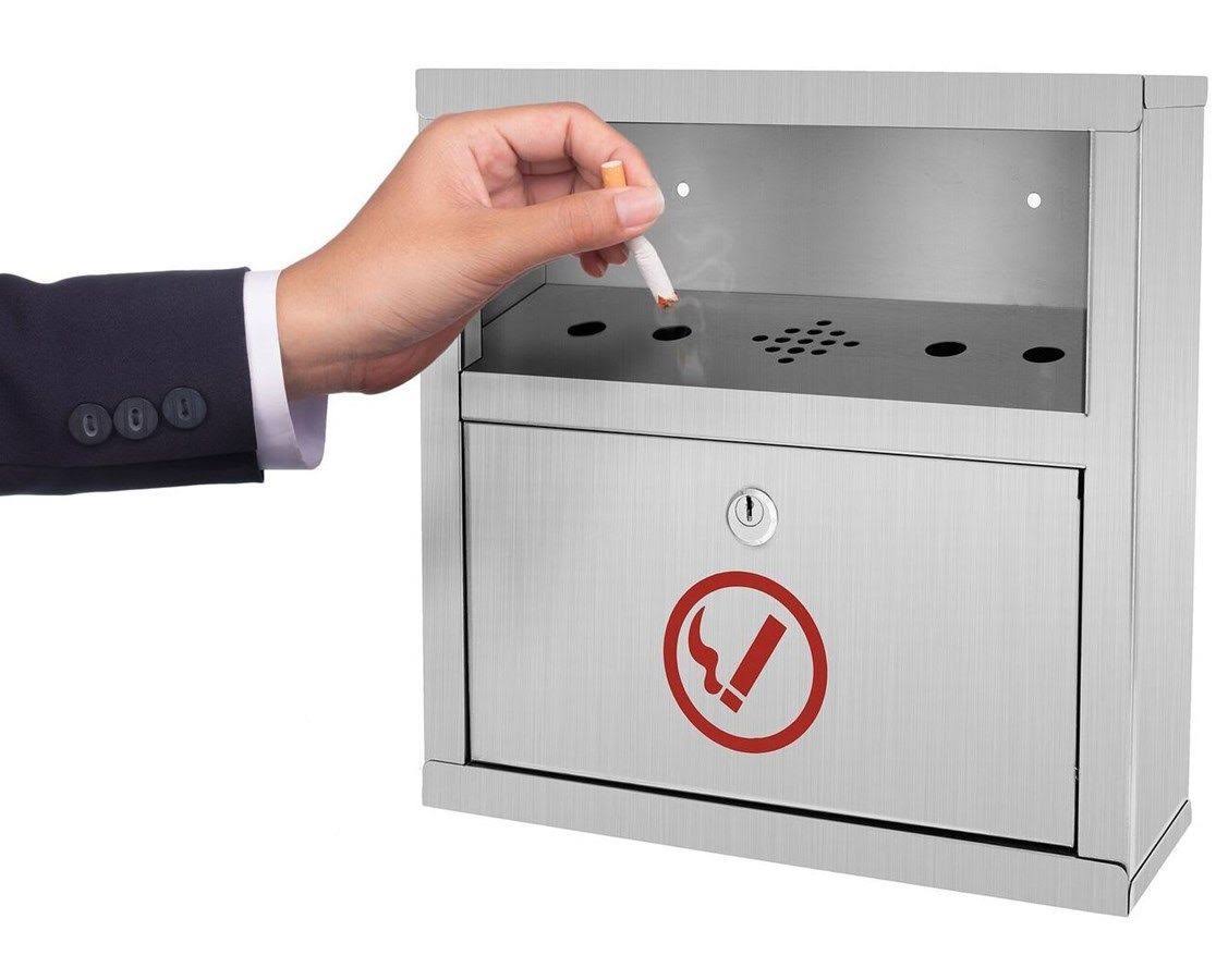 Wall Mounted Cigarette Disposal Bin K534627