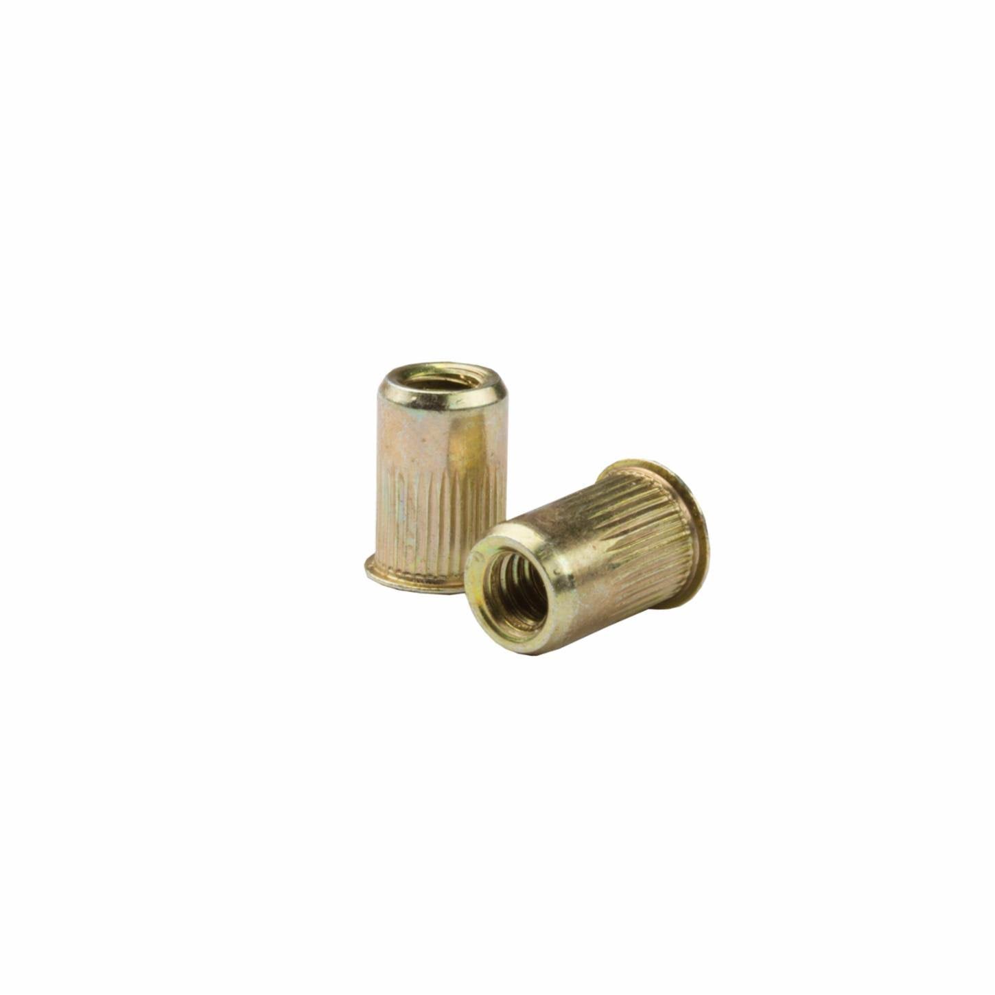 1/4-20 Rnd Body Splined Low Pro HD Monel Rivetnut (100 PK) K634