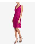 Pink Lace A-line Dress V7728