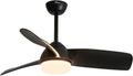 52 Inch Crystal Ceiling Fan with Lights and Remote U4967
