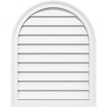 Round Top Surface Mount PVC Gable Vent with Brickmoul Z9311