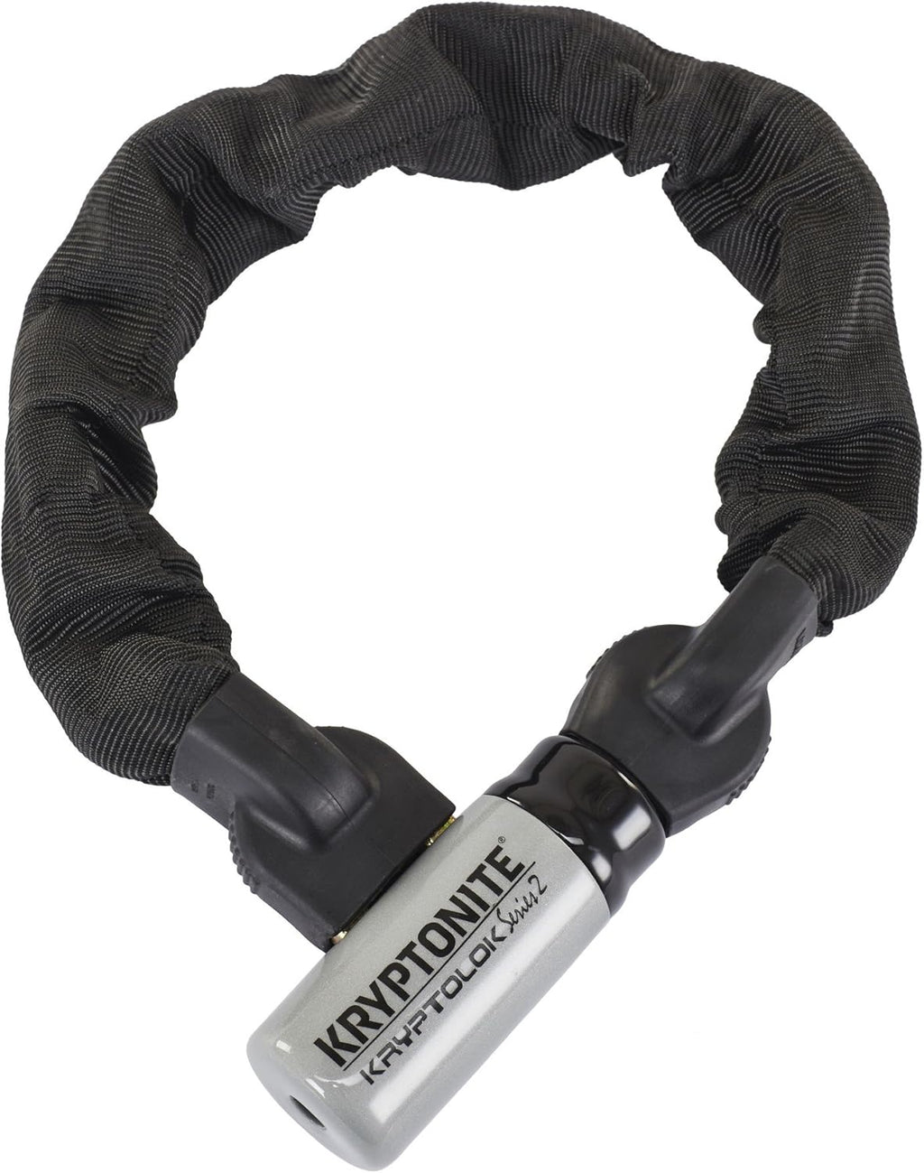 Black/Grey 55cm Integrated Chain Lock, Pack of 2 X13173