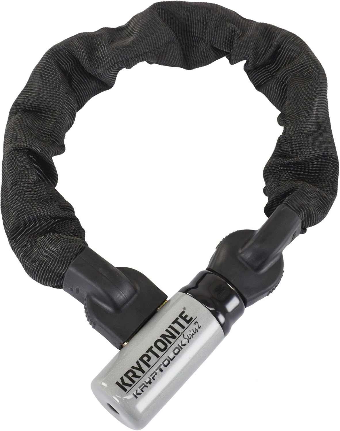 Black/Grey 55cm Integrated Chain Lock, Pack of 2 X13173