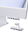 USB C Clamp Hub Docking Station with HDMI, USB C 3.1, USB 3.0 Ports and SD Card Reader F85172