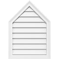 Peaked Top Surface Mount PVC Gable Vent M969