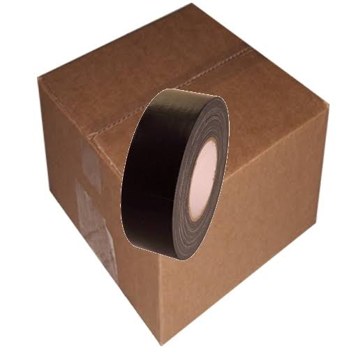 Black Duct Tape 2x22 x 60 Yard Roll (24 Roll/Case) Q859960