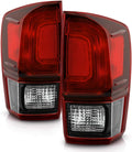 Dark Red Tail Lights Assembly Pair Set P834701