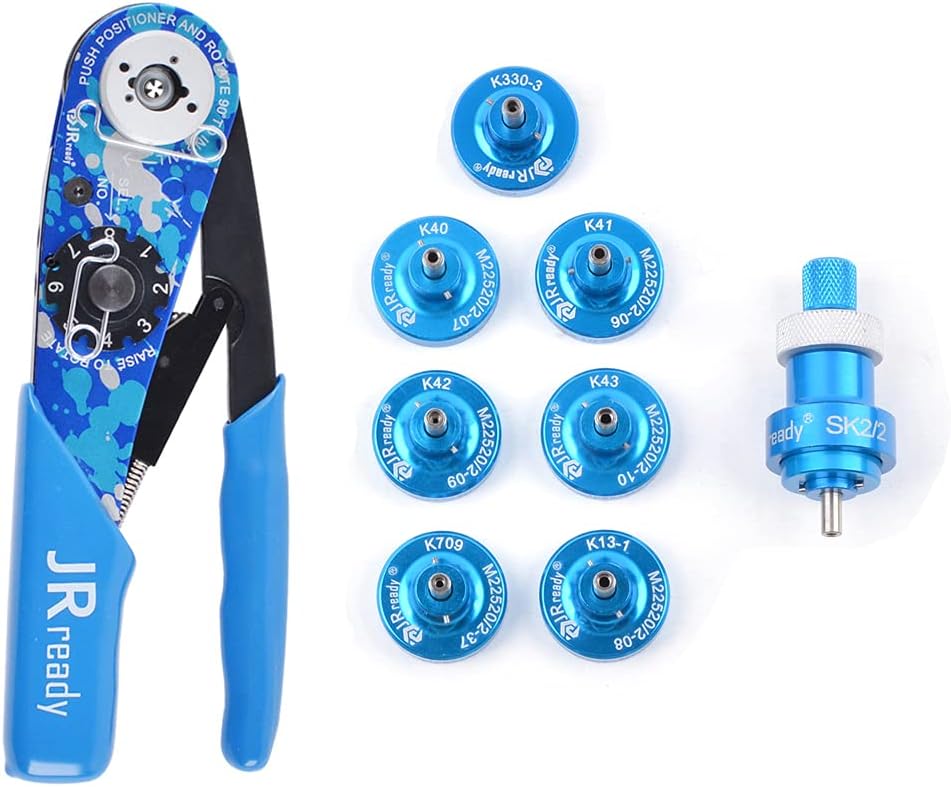 Adjustable Indent Crimp Tools with Positioner Kit H745