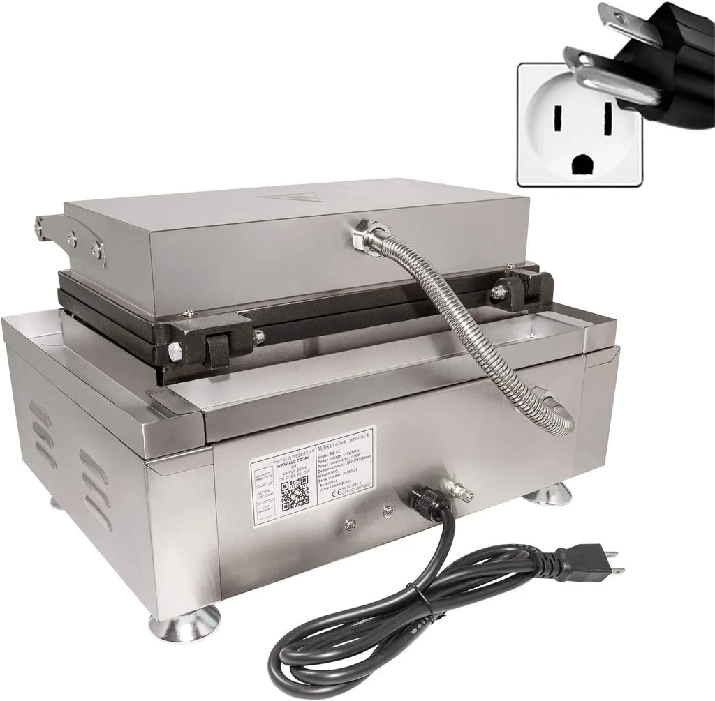 6 Pcs Nonstick Waffle Maker K7451