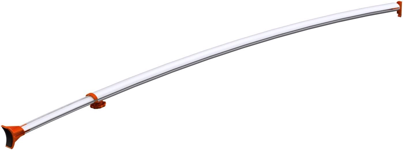 RV Awning Curved Rafter White A663