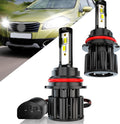 9007 LED Headlight Bulb Kit, 60W 10000LM 6000K Cool White, Pack of 2 M44384