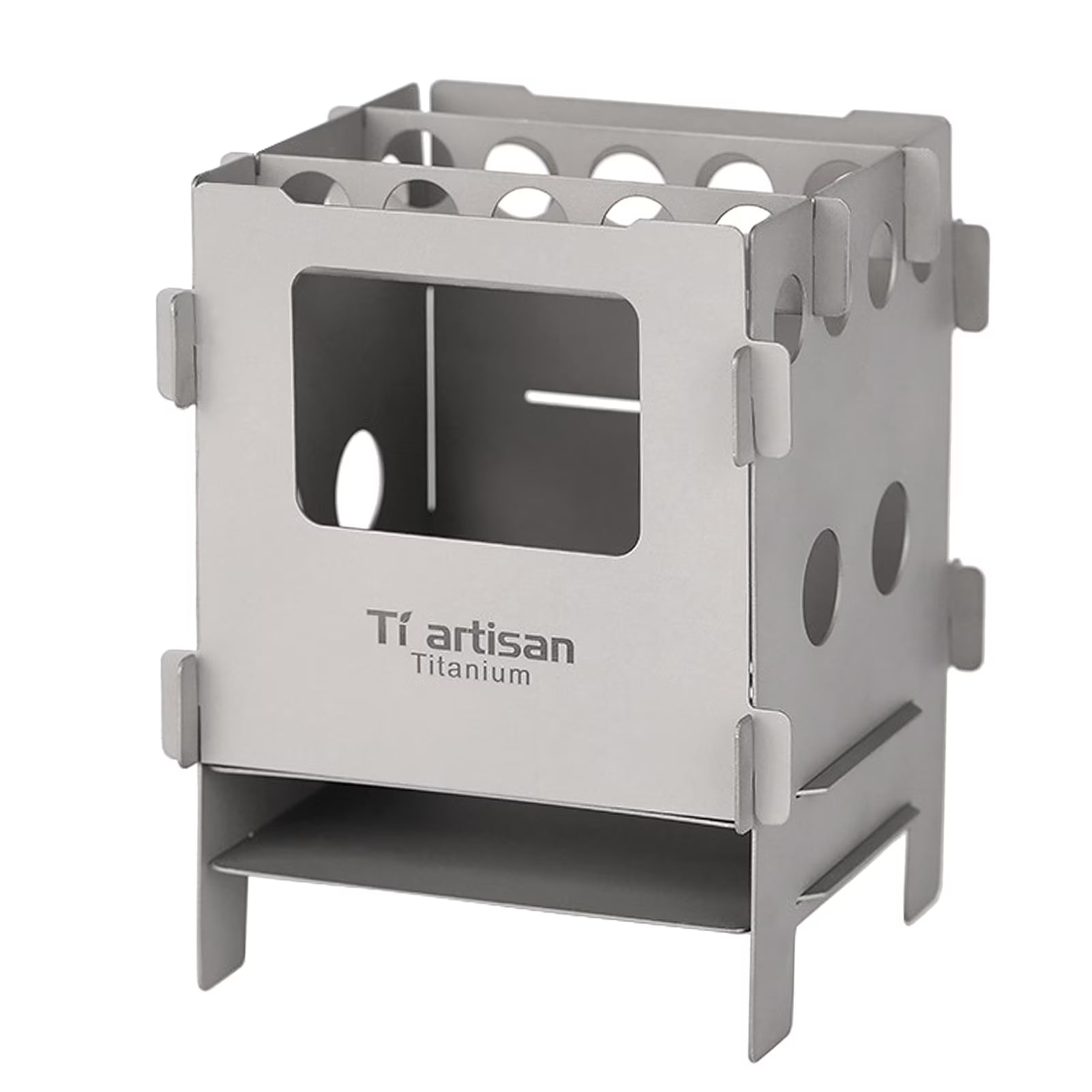 Titanium Wood Burning Pocket Camping Stove D249910
