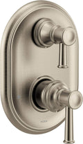Polished Nickel 2-Handle Shower Trim with Integrated Transfer Z809