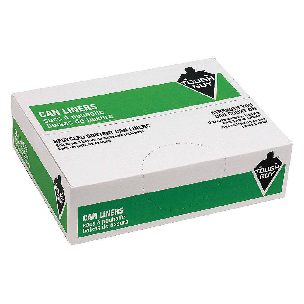 Recycled Trash Bags 45 gal. Black PK100 X9254