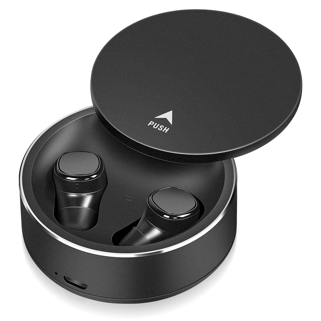 Black True Wireless Earbuds with Mic B2850