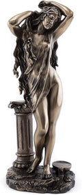 Aphrodite Goddess Statue - 10.75-Inch Cold Cast Bronze Figurine Y26606
