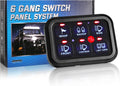 6 Gang LED Switch Panel Circuit Control Box E670156