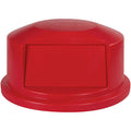 Red Domed Trash Can Lid for 44 Gallon N2739