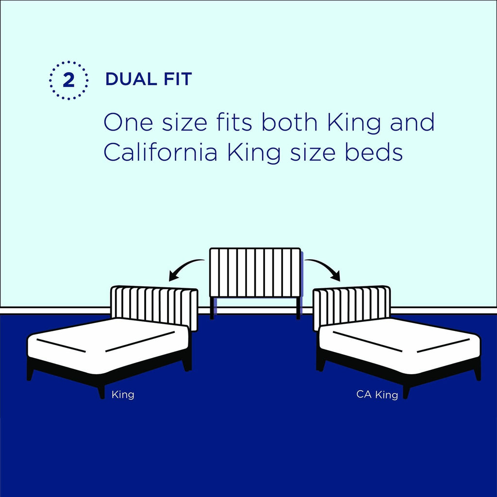 Mint Performance Velvet King/California King Headboard U95044