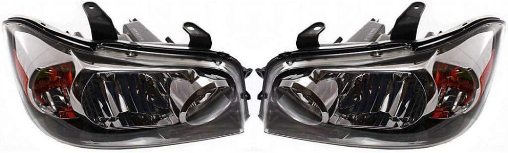 Headlight Unit Pair for Toyota Highlander 2007 Z773