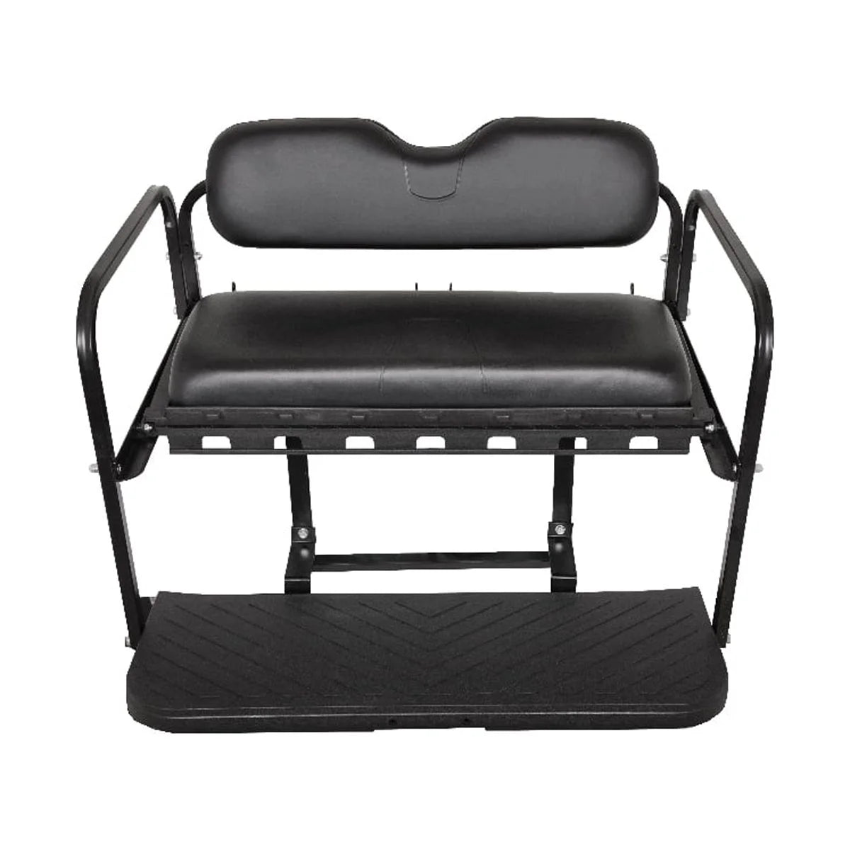 Black Rear Flip Seat for Club Car Golf Cart C1010