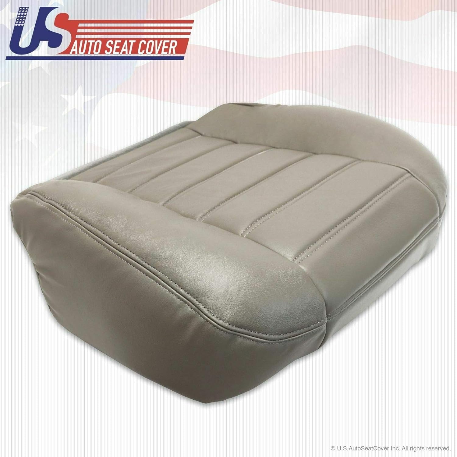Gray Pack of 2 Vinyl Seat Cover G7508