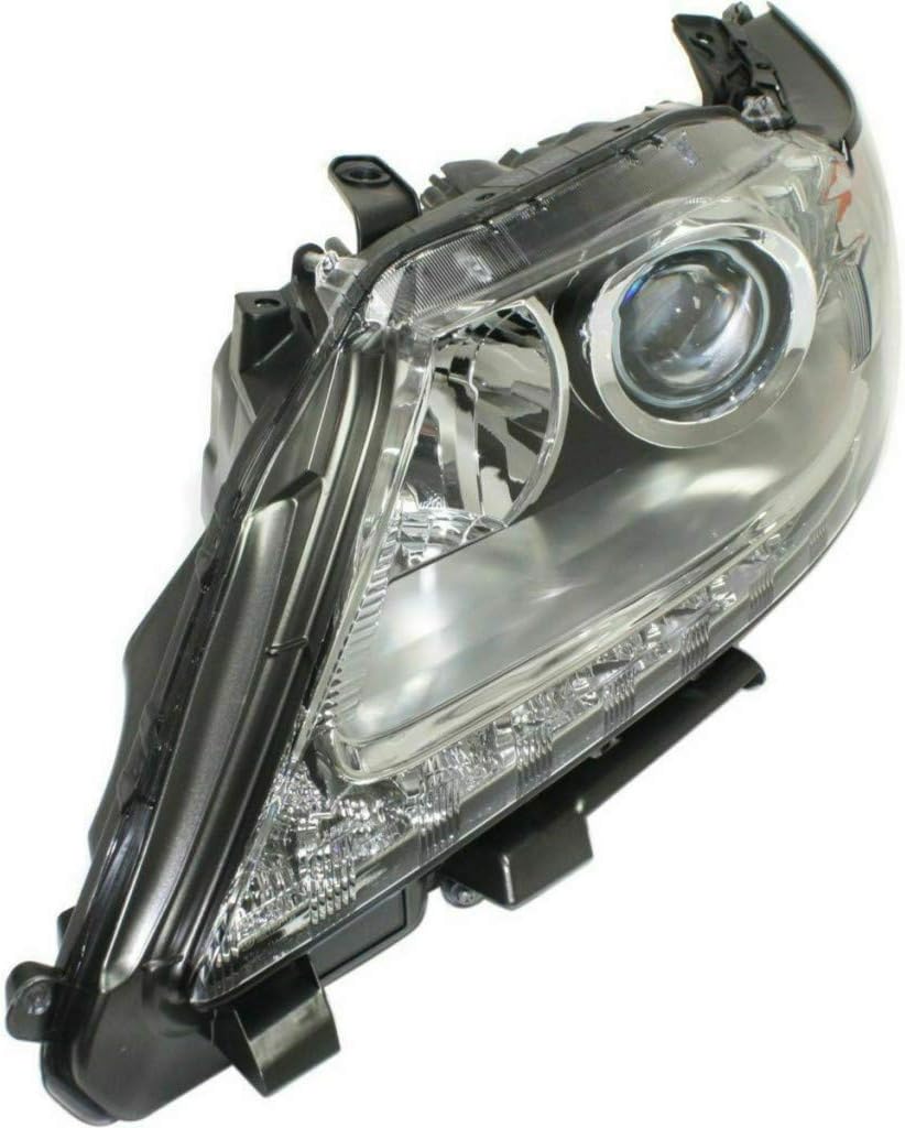 HeadLight Assembly Driver Side Black Housing X5066