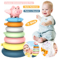 7 Pcs Soft Stacking Rings Toy Y5022