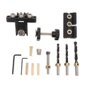 Doweling Jig Kit Aluminum Alloy Drilling Guide B599