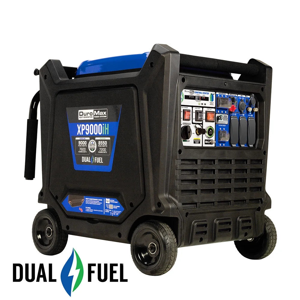 9,000 Watt Portable Dual Fuel Inverter Generator I431155