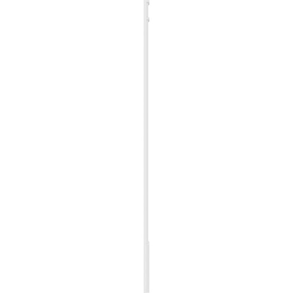 Flat Panel PVC Pilaster with Decorative Capital & Base (Pair) I1435
