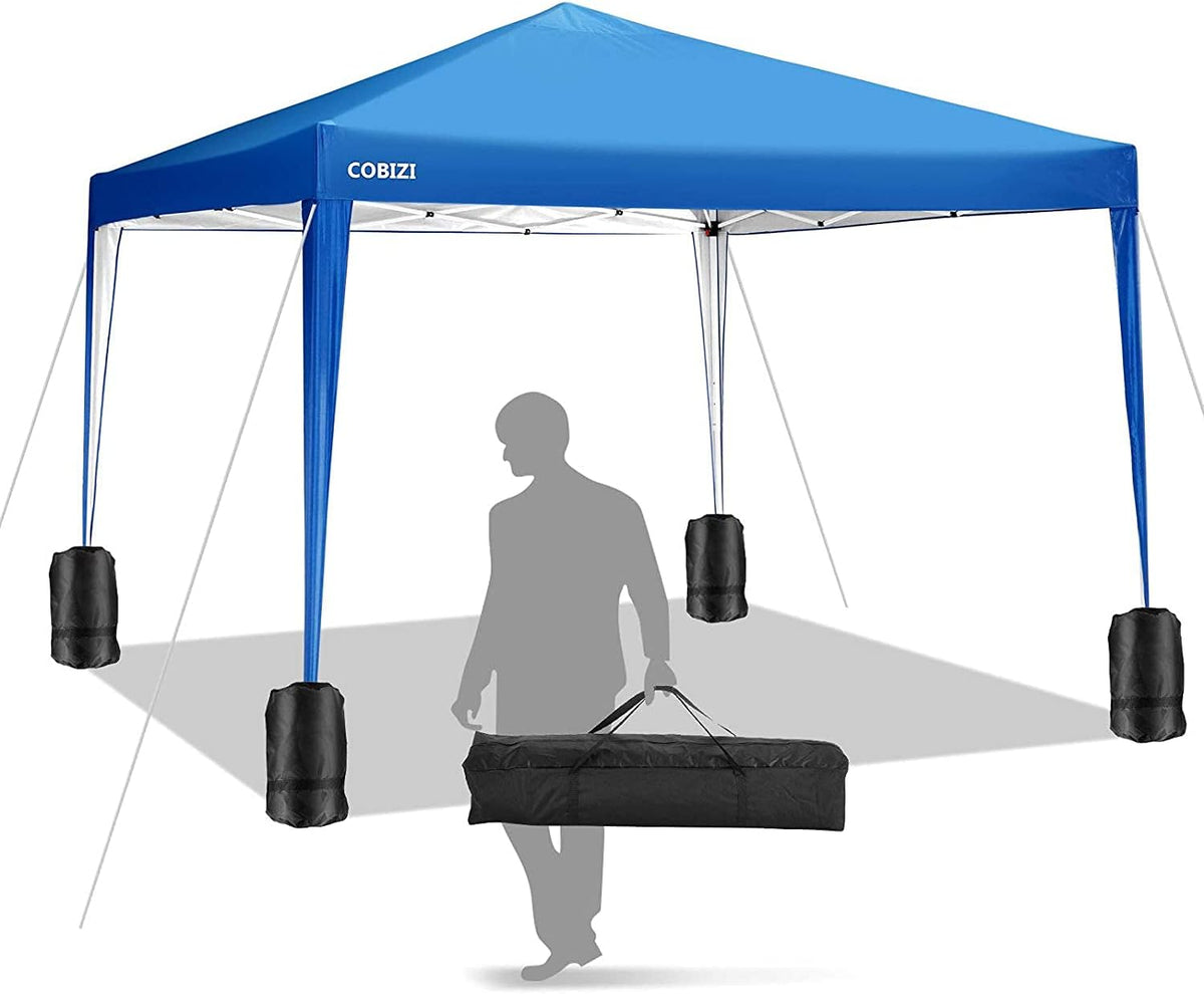 10'x10' Pop Up Commercial Instant Gazebo Tent with 4 Removable Zippered Sidewalls E606146