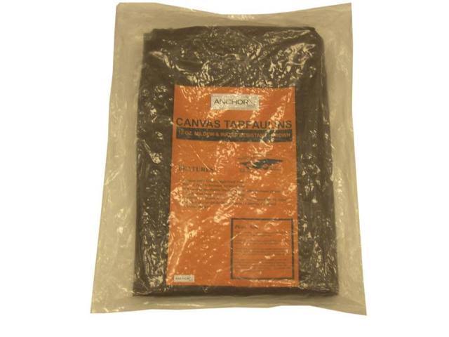10'x20' Green Canvas Tarp I74058