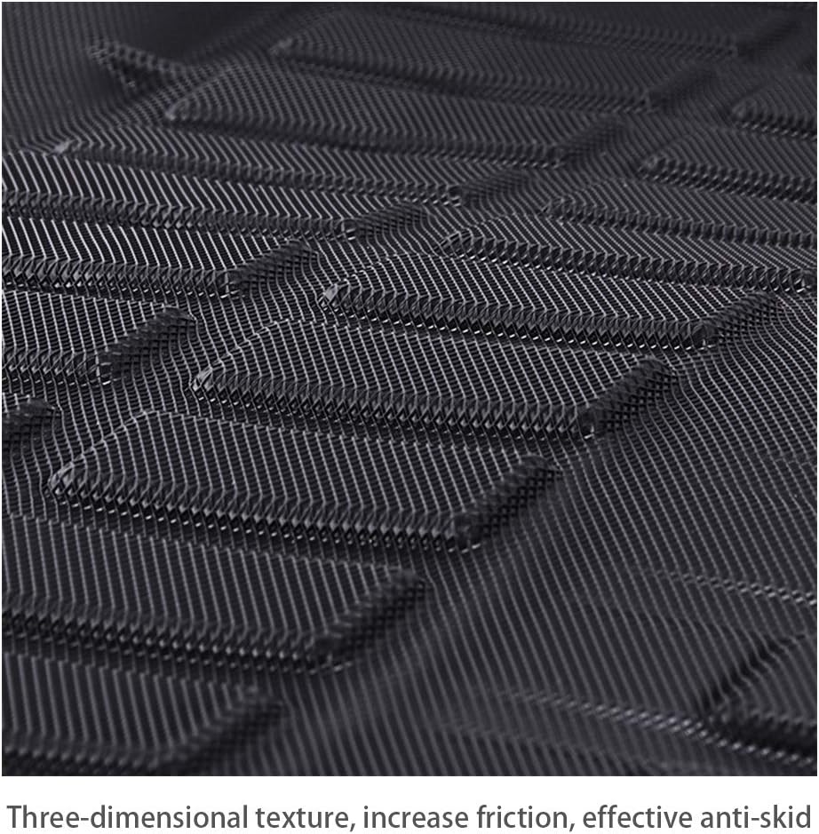 Black Pack of 2 Heavy Duty Rubber Trunk Liner Tray B476