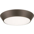 13-inch 4000K Bronze LED Wet Location Flush Mount Light T14339